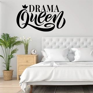 Drama Queen väggdekal