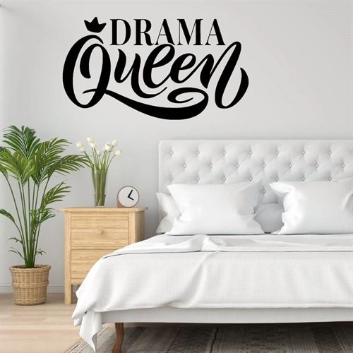 Wallsticker Drama Queen