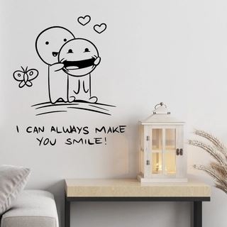 Wallstickers kan jag alltid få dig att le