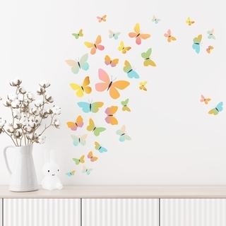 Eleganta väggdekaler för fjärilar