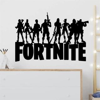 Fortnite med alla karaktärer väggdekal