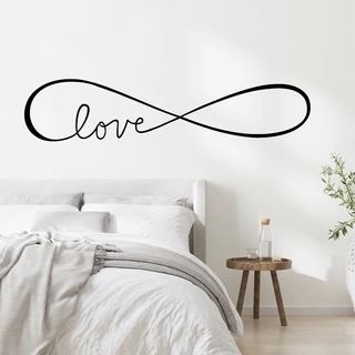 Enkelt och elegant Love - Wallstickers