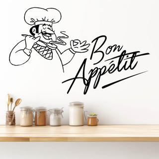 Bon appétit - väggdekor
