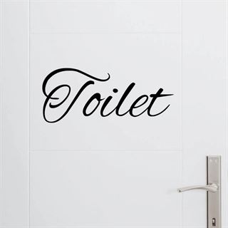 Toalett - Wallstickers