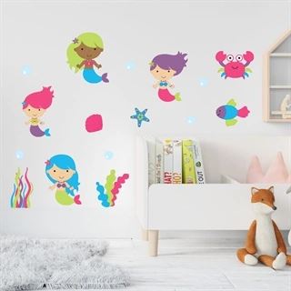 Tryckt Jungfrur - Wallstickers