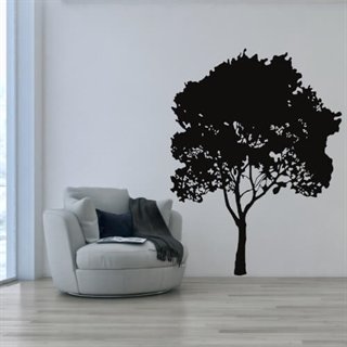 Wallsticker med ett litet träd 