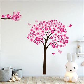 Blommande körsbärsträd - Wallstickers