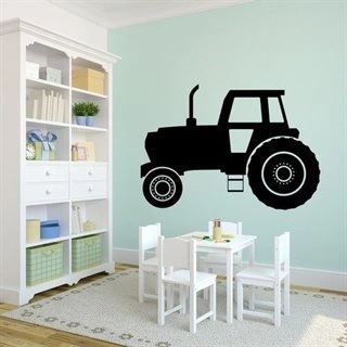 Jättestor traktor - Wallstickers